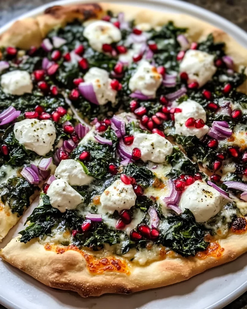 Winter Greens and Pomegranate Pizza: A Delightful Recipe!